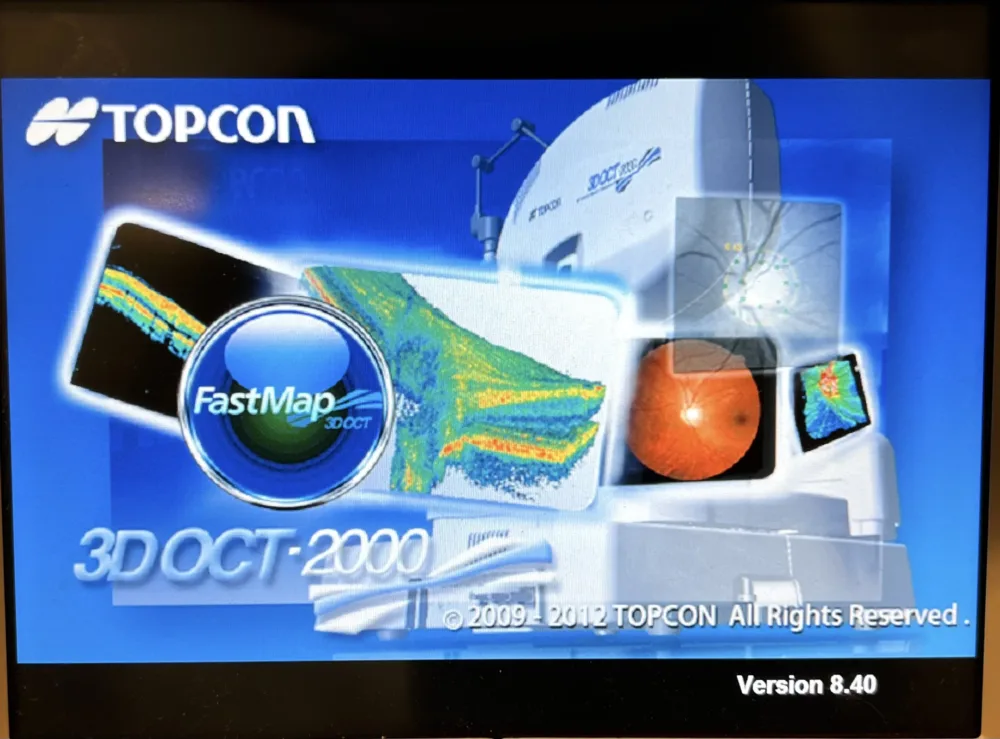 Topcon 3D OCT 2000